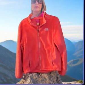 The North Face Osito Fleece Jacket Pink Coral